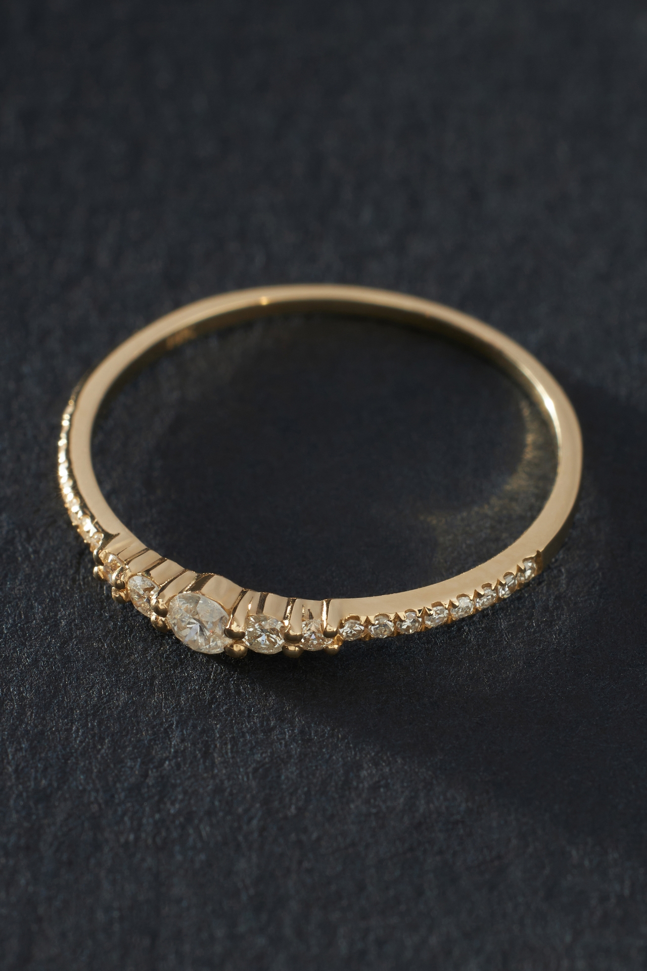 Dainty Diamond Band Ring