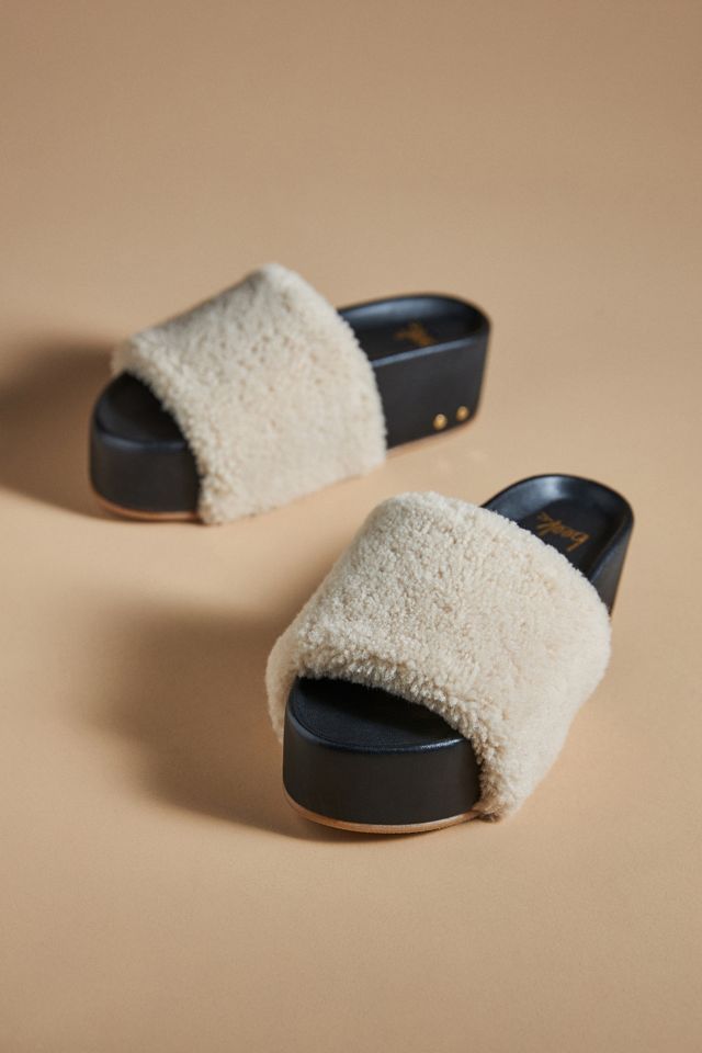 beek Albatross Shearling Sandals #1
