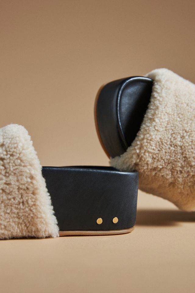 beek Albatross Shearling Sandals #2