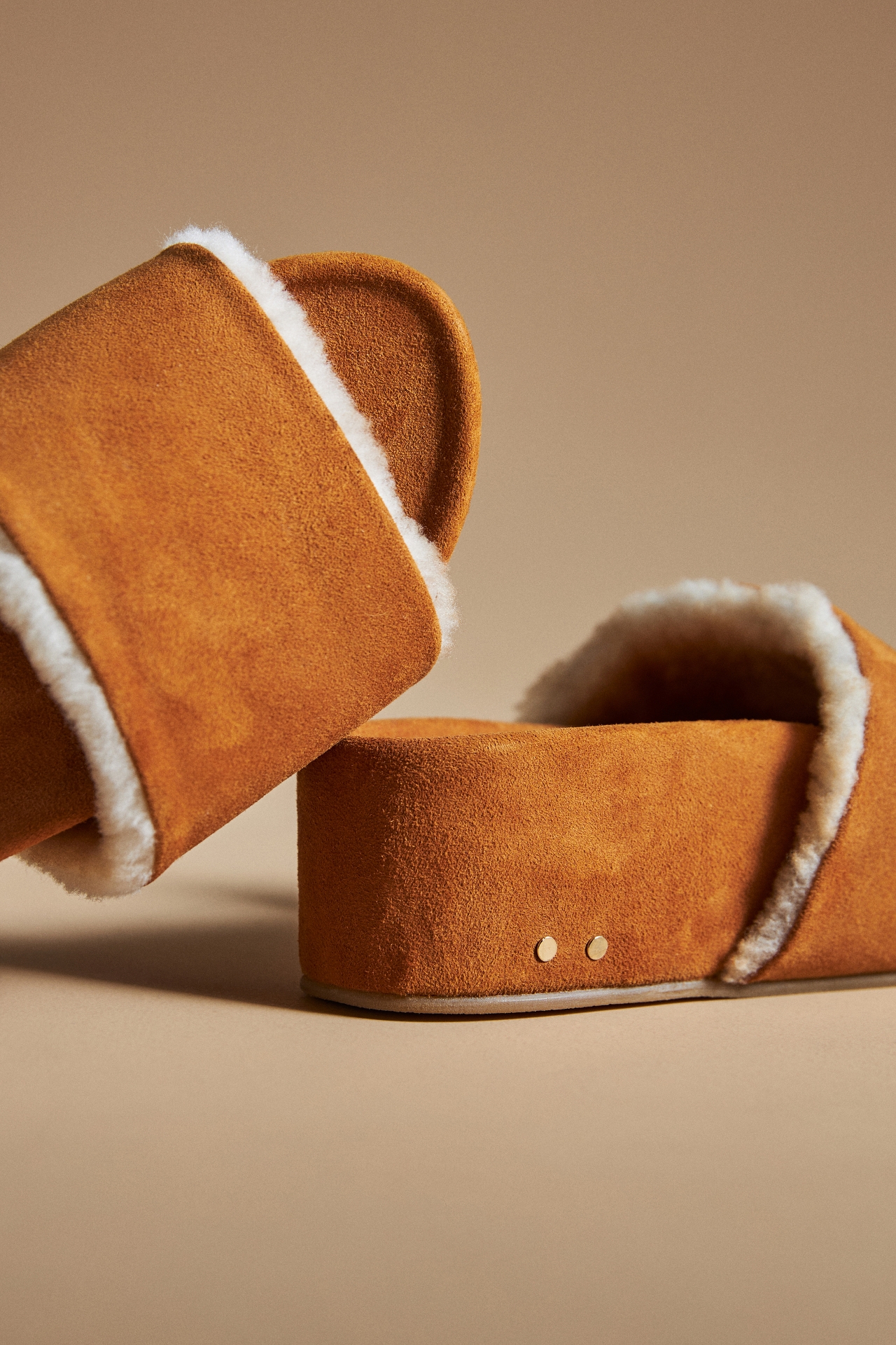 beek Albatross Shearling Sandals