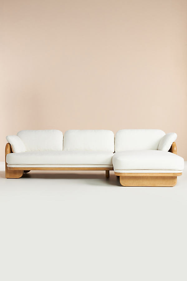 Mica Linen Modular Right-Corner Sofa