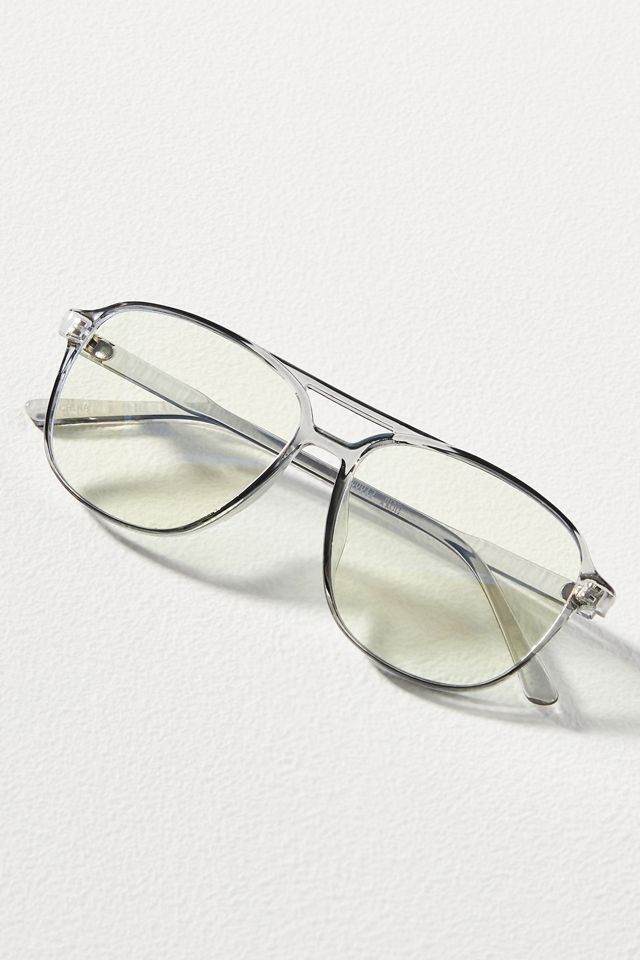Clear Aviator Glasses