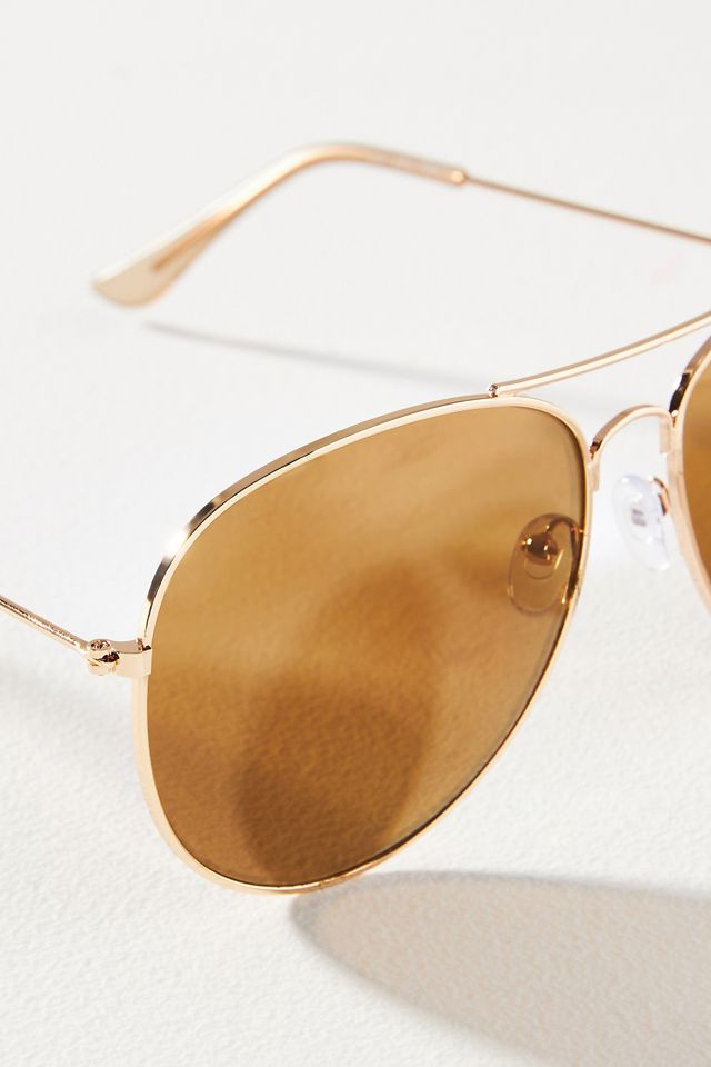 Tinted Aviator Sunglasses #2