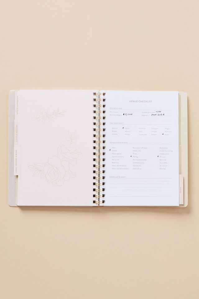Fringe Studio Our Forever Hardcover Spiral Wedding Planner #1