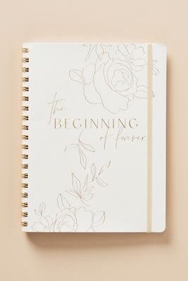 Fringe Studio Our Forever Hardcover Spiral Wedding Planner