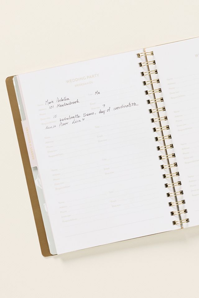 Fringe Studio Our Forever Hardcover Spiral Wedding Planner #2