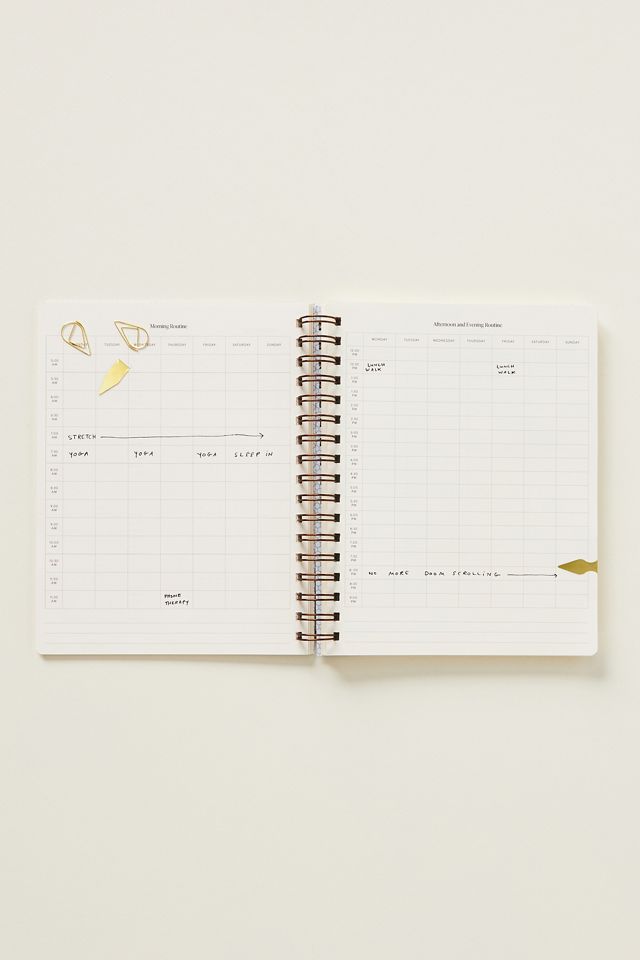 Retro Tile Undated Planner #1