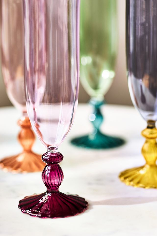 Cinzia Flutes, Set of 4 #1