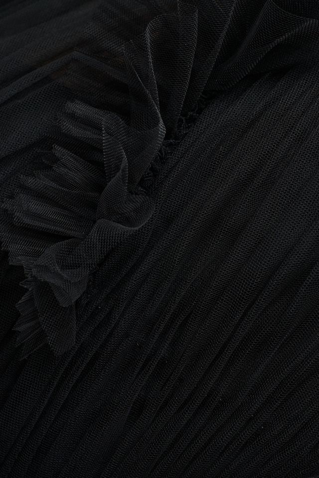 Mac Duggal Ruffled Tulle One-Shoulder Mini Dress #5