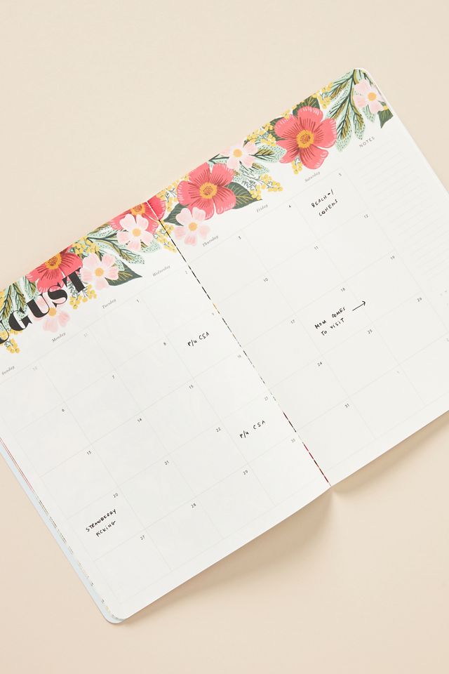 Rifle Paper Co. Sunflower 12-Month Planner #1