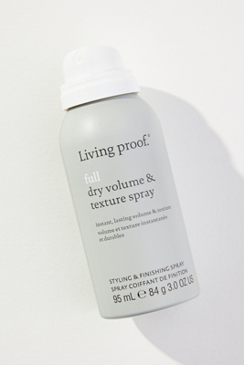 Living Proof Full Dry Volume And Texture Spray Travel Size In Grey