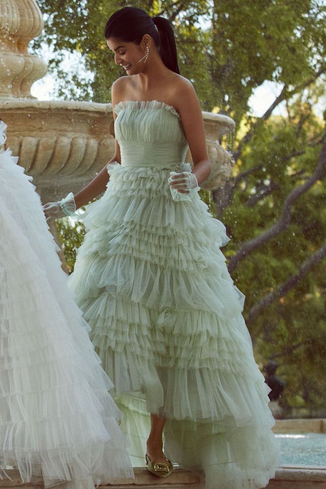 Tulle 2025 tiered gown