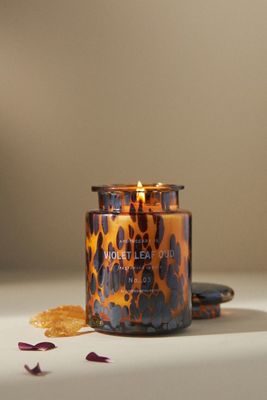 Apothecary 18 Woody Violet & Amber Jar Candle