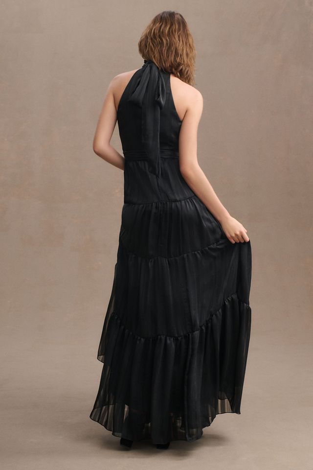 Mac Duggal Tiered Halter Gown #2