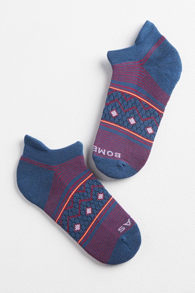 Bombas Solid Feed Stripe Fairisle Socks | Anthropologie