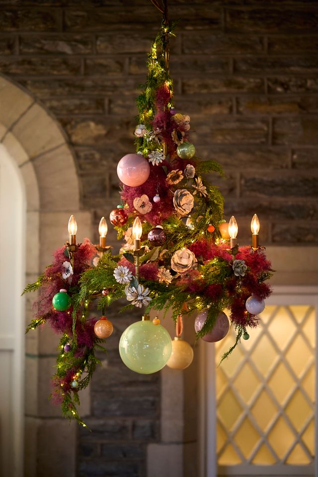 Pre-Lit Faux Cedar Garland, Evergreen 72-108" #4