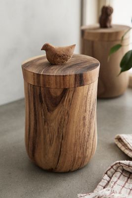 Forest Friend Wood Jar
