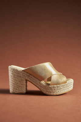 Cordani Ellis Heels In Gold