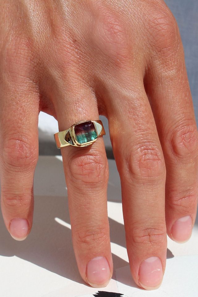 Christina Magdolna Watermelon Eye Ring #1