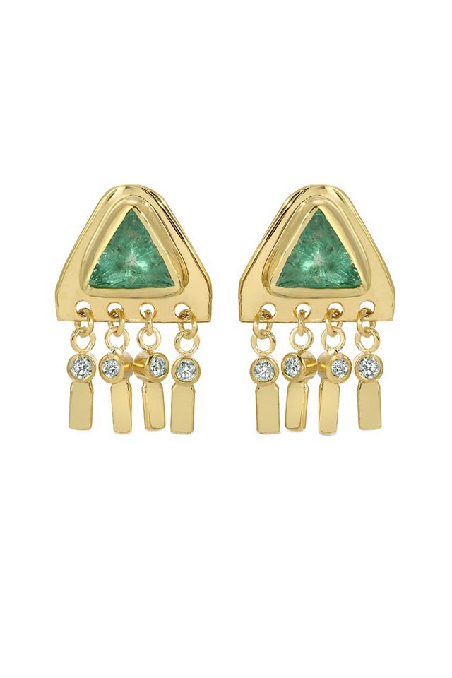 Elegant Pyramid Studs Earrings, Pyramid Studs Earrings