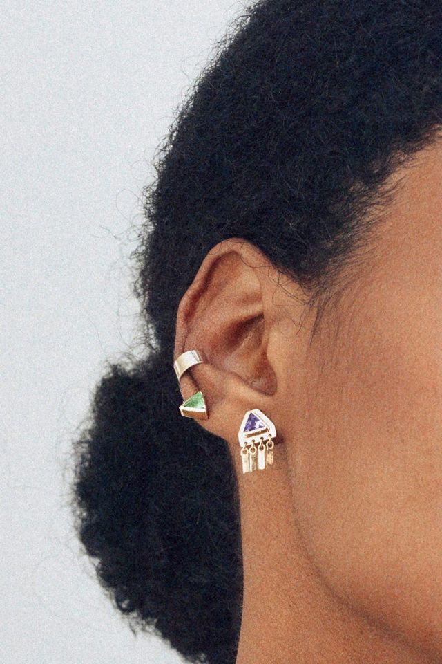 Christina Magdolna Pyramid Studs #1