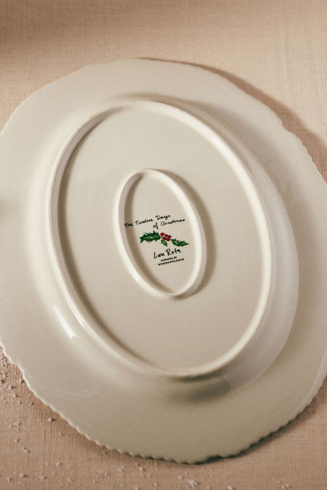 Lou Rota Twelve Days of Christmas Platter #2