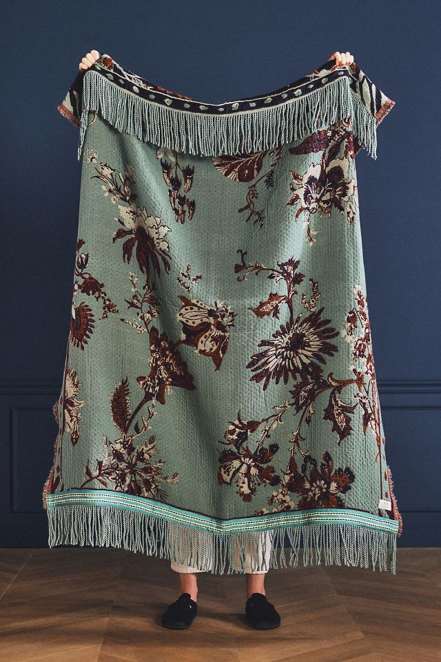 House of Hackney Jacquard Throw Blanket AnthroLiving