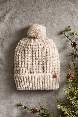 Terrain Fisherman Knit Hat In Beige