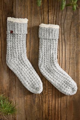 Fisherman Knit Socks