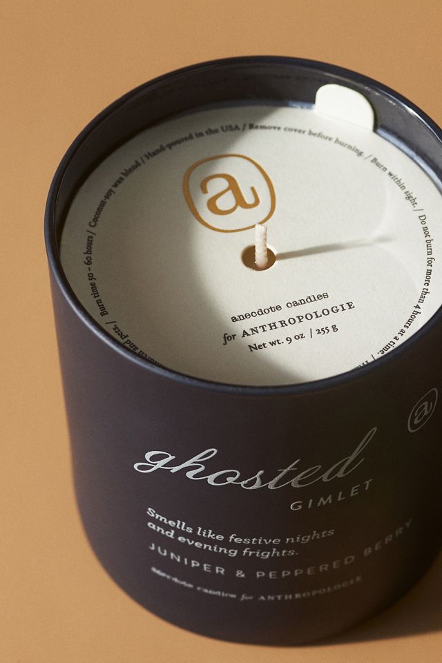 Anecdote Fresh Ghosted Gimlet Glass Candle #1