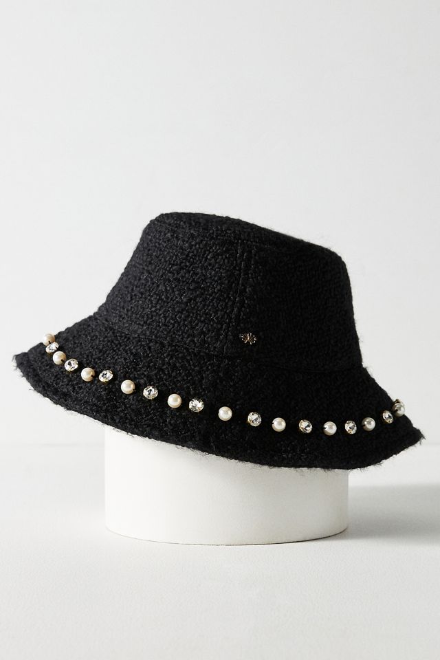 Lele Sadoughi Embellished Bucket Hat #3