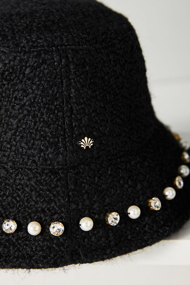 Lele Sadoughi Embellished Bucket Hat #4
