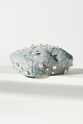 Lele Sadoughi Embellished Beret | Anthropologie display picture 2