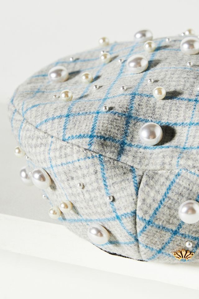 Lele Sadoughi Embellished Beret | Anthropologie
