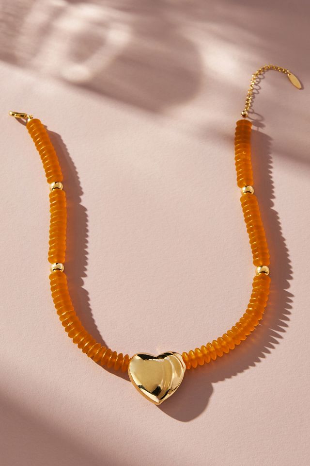 Logan Tay Heart Tennis Necklace