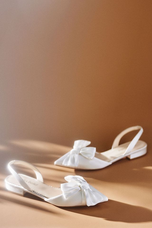 Bella Belle Reilly Slingback D'Orsay Bow Flats #1