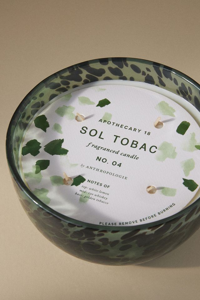 Apothecary 18 Gourmand Honey & Tobacco Glass Candle #1