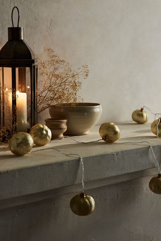 Lighted Pumpkin Garland #3