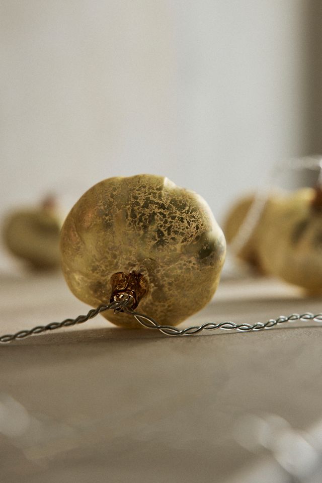 Lighted Pumpkin Garland #4