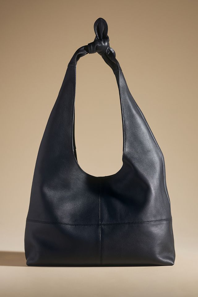 Black Leather Shoulder Bag