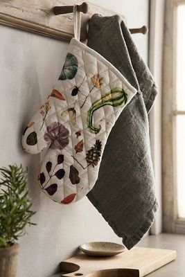 May We Fly Fall Gourds Oven Mitt | AnthroLiving