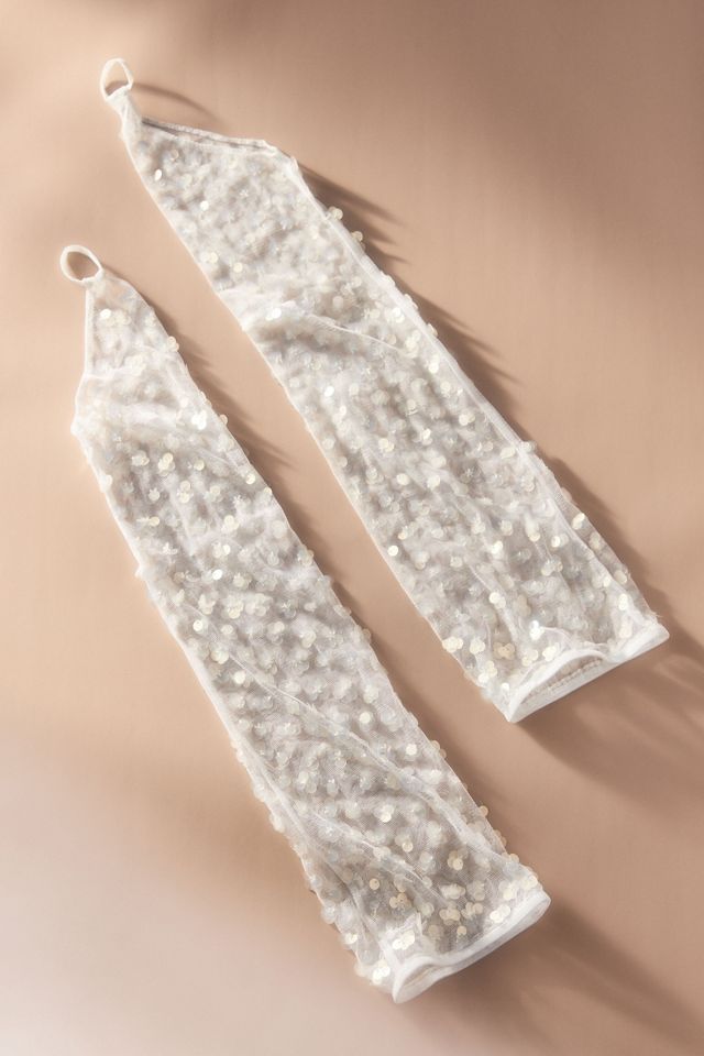 Sparkly Tulle Opera Gloves  Anthropologie Singapore - Women's Clothing,  Accessories & Home