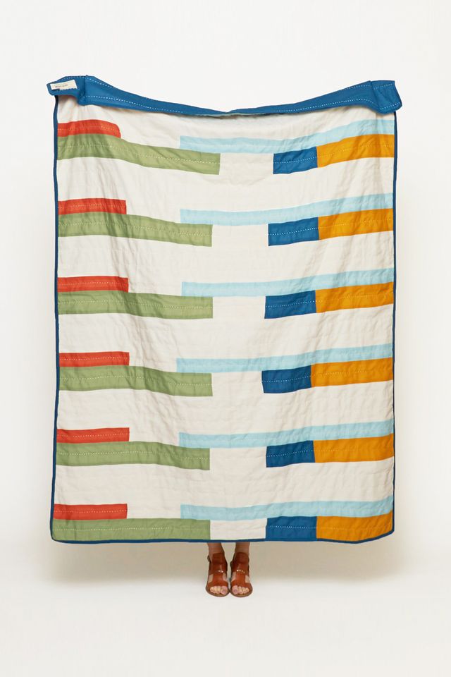 Anchal Stamp Quilt Throw | AnthroLiving