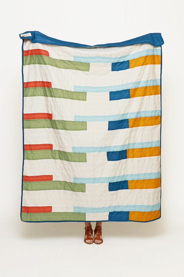 Anchal Stamp Quilt Throw | AnthroLiving