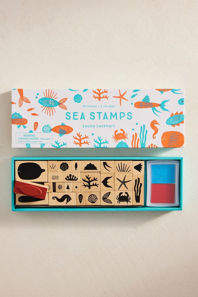 Sea Stamps, Set of 25 #1