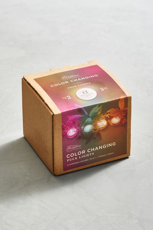 Stargazer Color Changing Puck Lights, Set of 2 #3