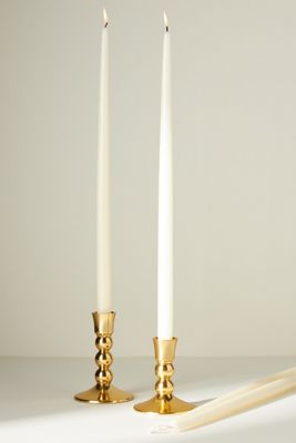 18" Classic Taper Candles, Set of 4