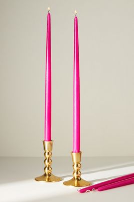 18" Classic Taper Candles, Set of 4