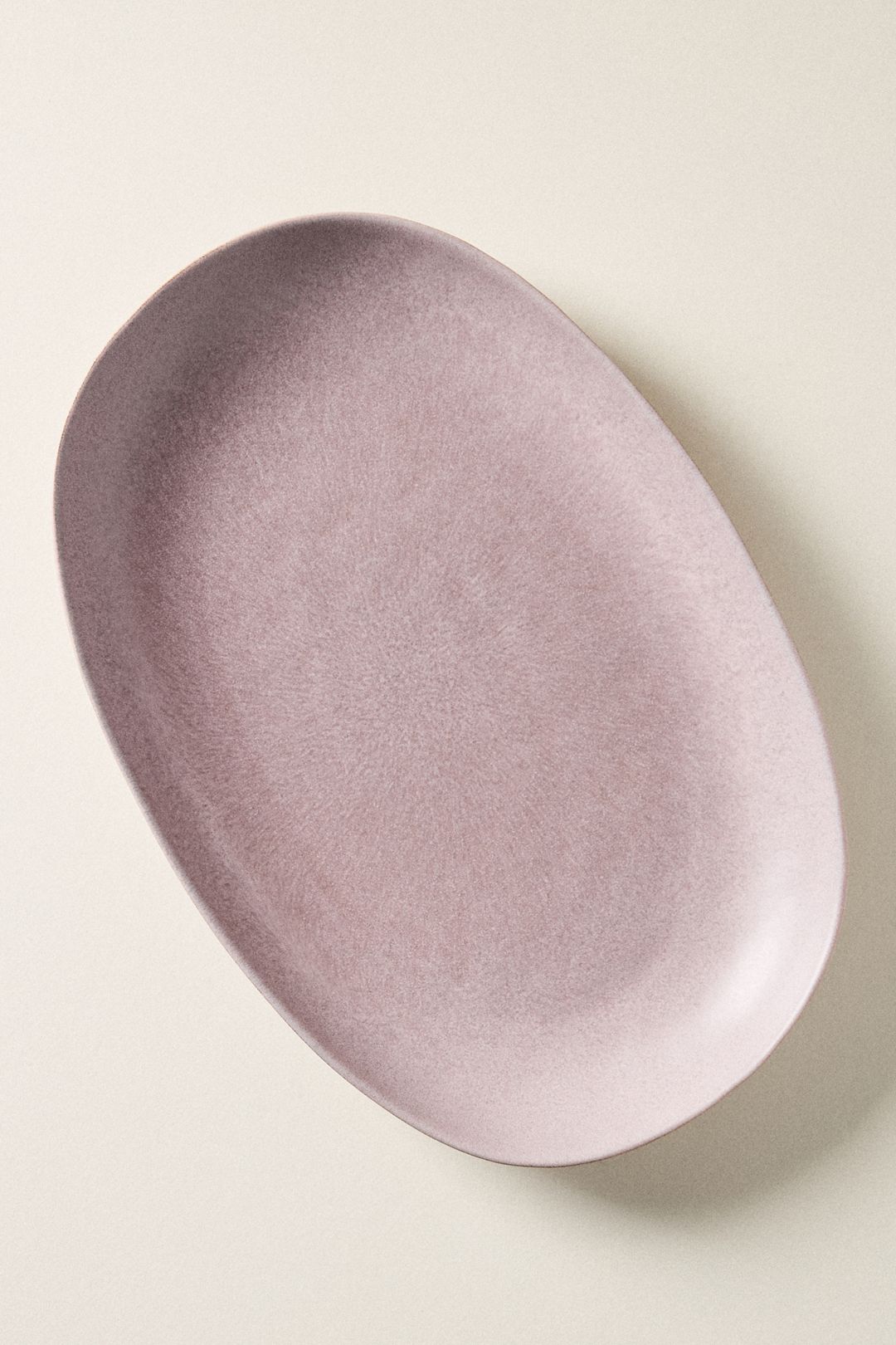The Jasper Portuguese Stoneware Serving Platter - Lilac, One Size