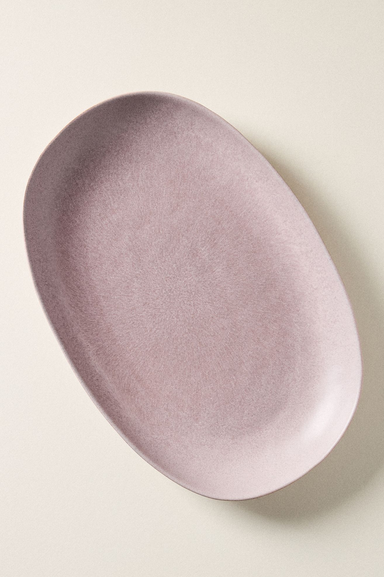 The Jasper Portuguese Stoneware Serving Platter - Lilac, One Size